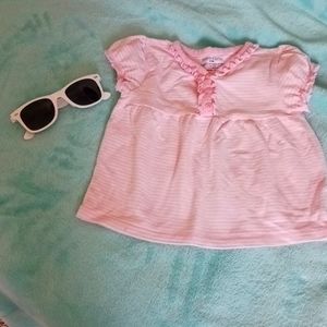 Toddler's Adorable Stripe Short Sleeve Top by Faded Glory 💥💥Mix&Mix&Match B2GO